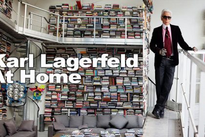 Home & Decor takes a look into Karl Lagerfeld's home