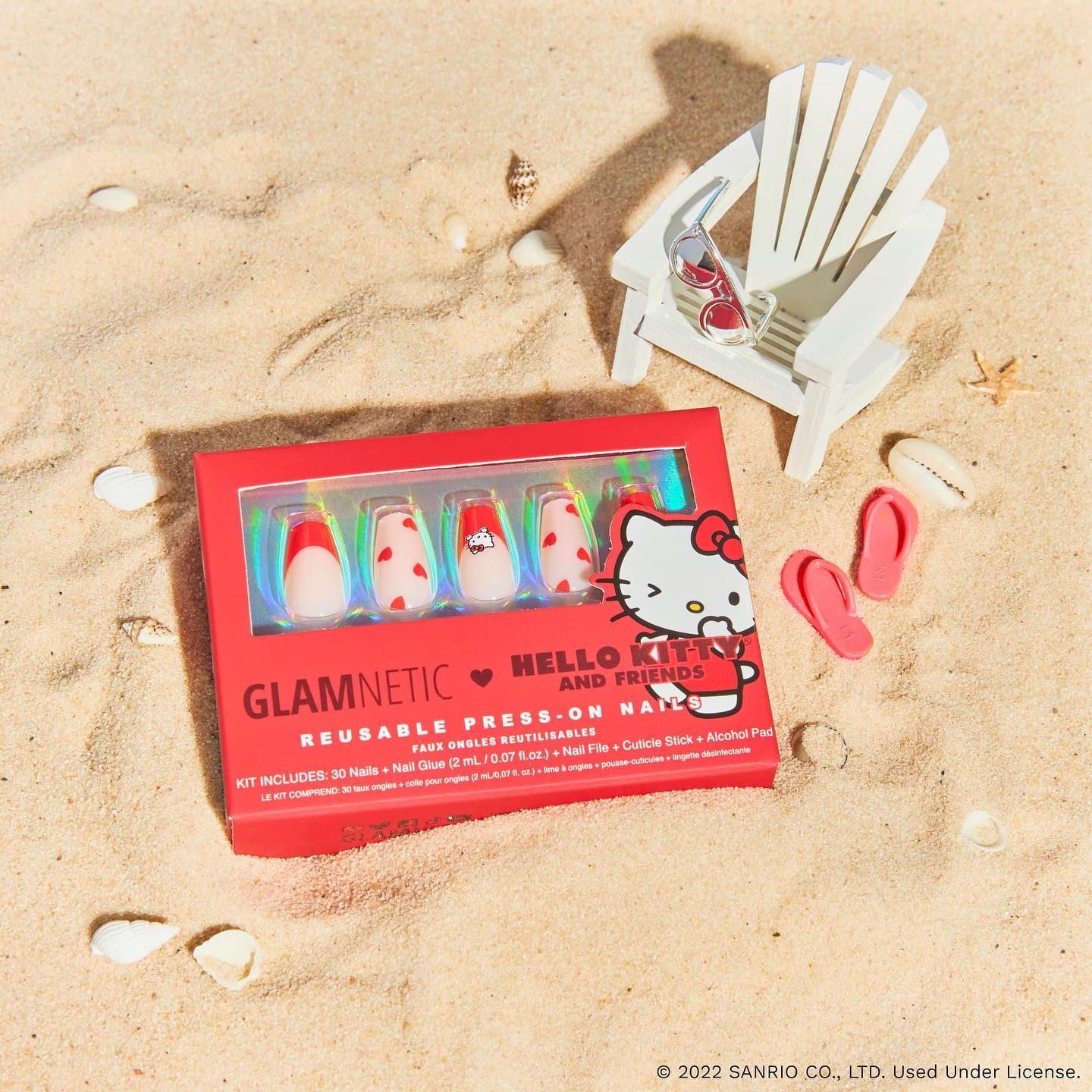 Hello Kitty x Glamnetic Press-On Nails