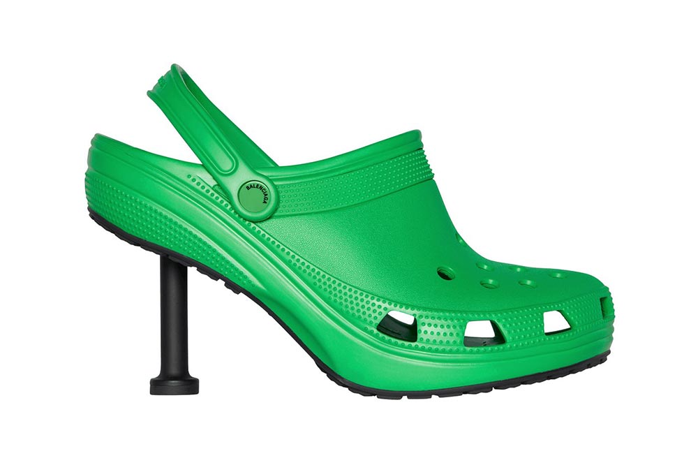 Balenciaga Crocs Stilettos Green