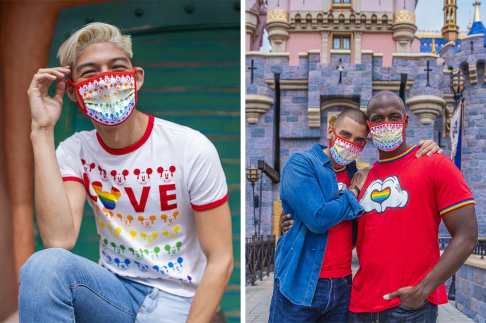 Disney Rainbow Collection Pride T-shirts
