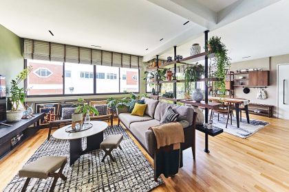 House Tour: Mid-Century Modern 3-Room Walk-Up Apartment nearby Newton Food Centre