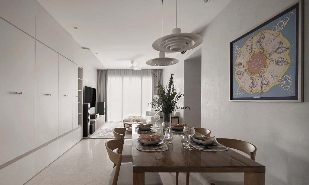 House Tour: Natural neutrals three-room Condo in Siglap brimming with serenity