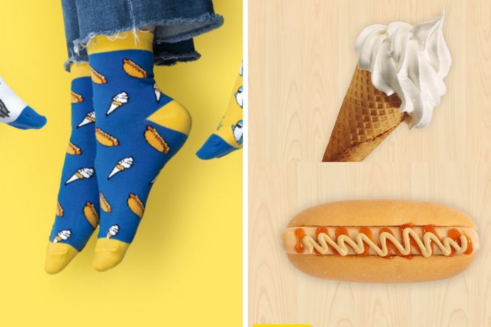 IKEA 45th Anniversary Socks