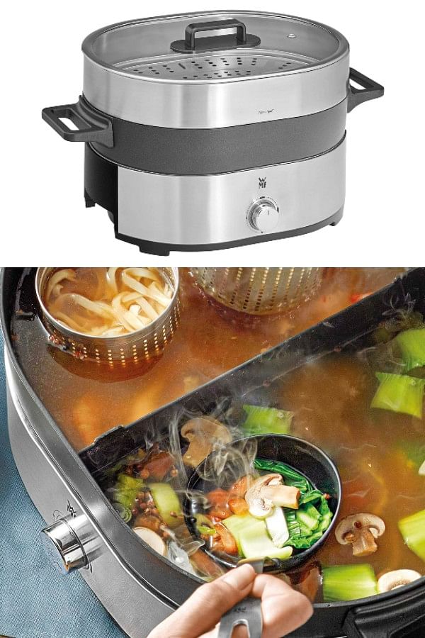 WMF Lono Hot Pot & Steam retails for $399.00 at Tangs and Shopee. (Photo WMF)