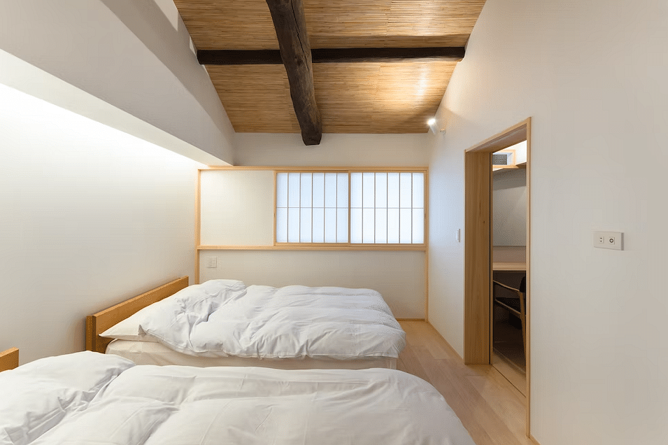 BenTen Residence in a Machiya in Kyoto's bedroom