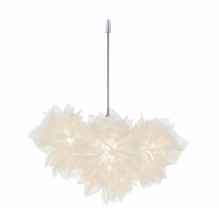 FL04-4 Chandelier from the FLUO series by Arturo Alvarez, $4,499 before GST,