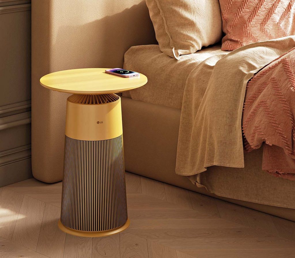 Air purifier side table
