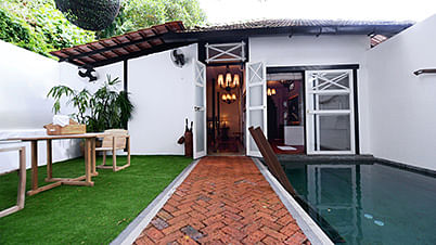 Villa Samadhi Singapore - Luxe Sarang villa used to be an adjacent cookhouse